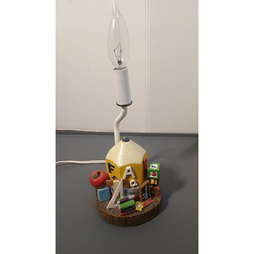 Unbranded School Desk Lamp Kids OS Multicolor Excellent ABC Pencil Teacher Gift